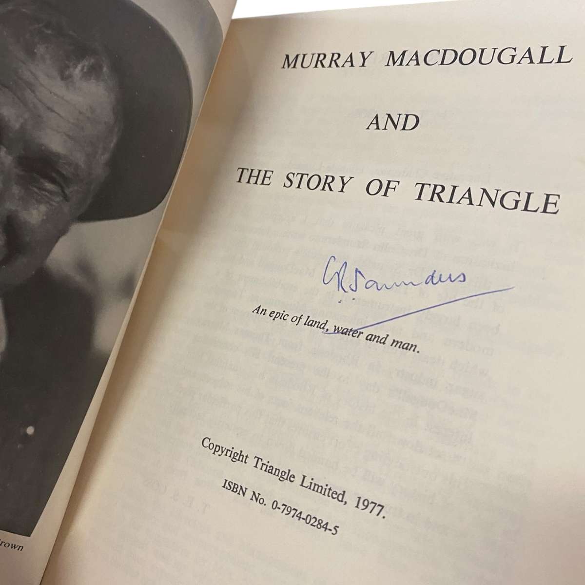 Murray Macdougal and the Story of Triangle (Signed)