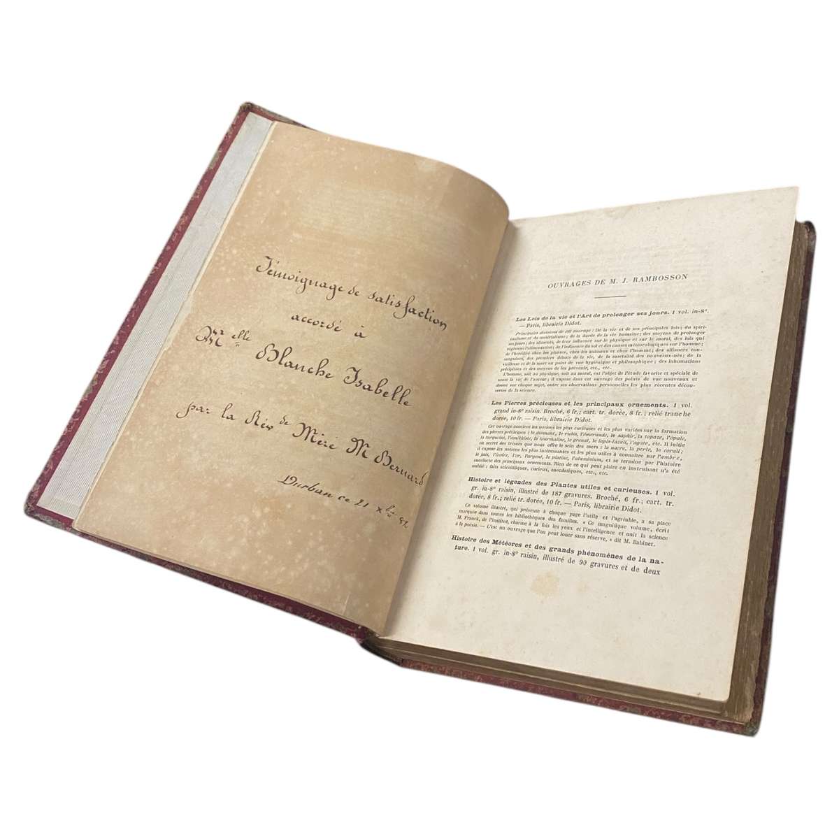 Histoire et Légendes des Plantes Utiles et Curieuses