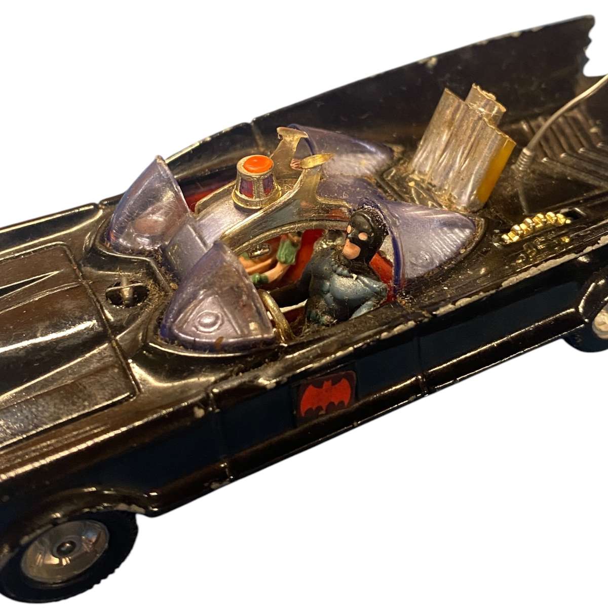  1966 Corgi Batmobile  Rare Blue Canopy Edition! 