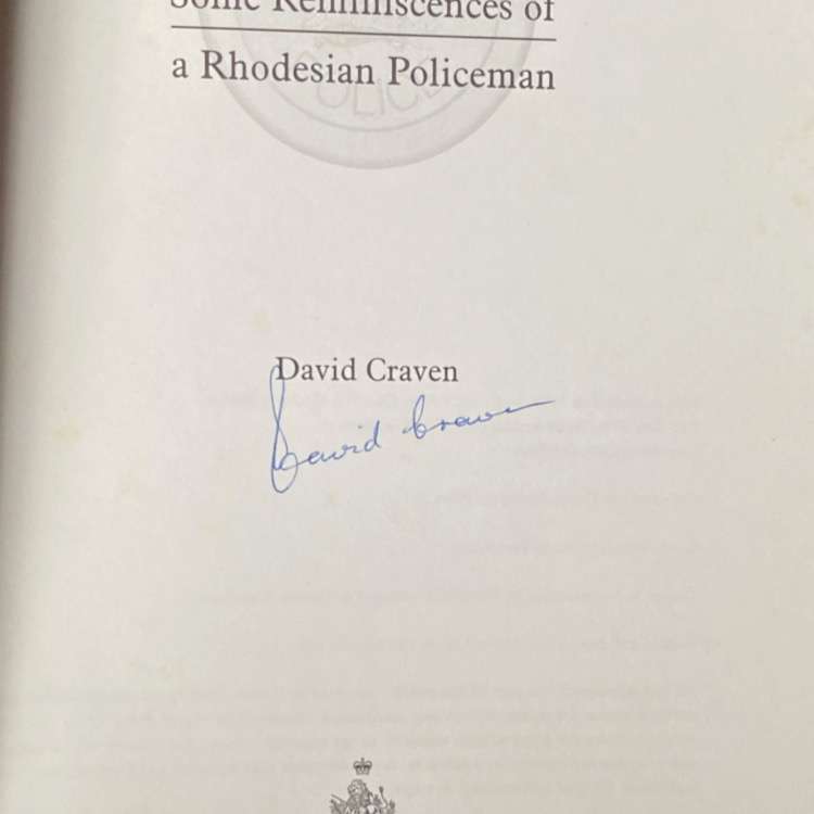 Mapolisa (Signed by David Craven)
