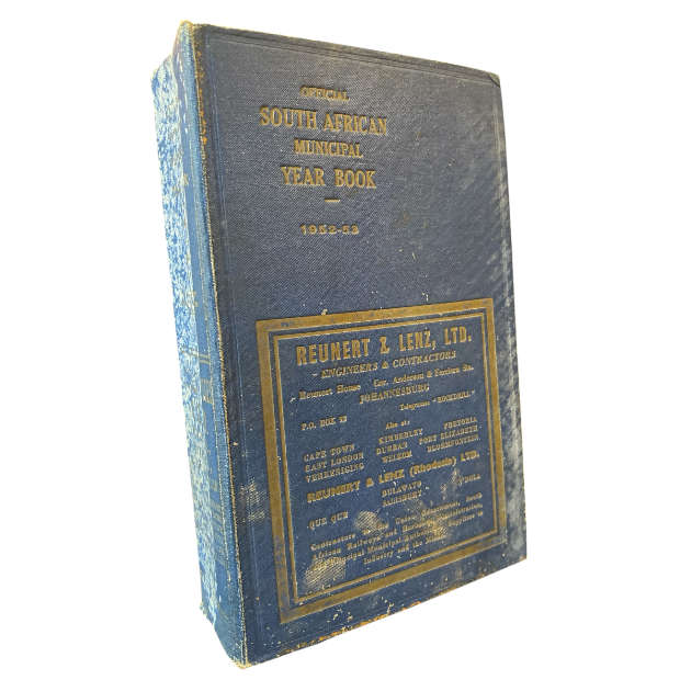 Official South African Municipal Year Book 1952-1953