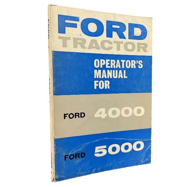 Ford Trekker Handleiding vir Ford 4000 en Ford 5000