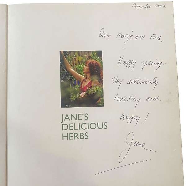 Jane's Delicious Herbs (Signed)