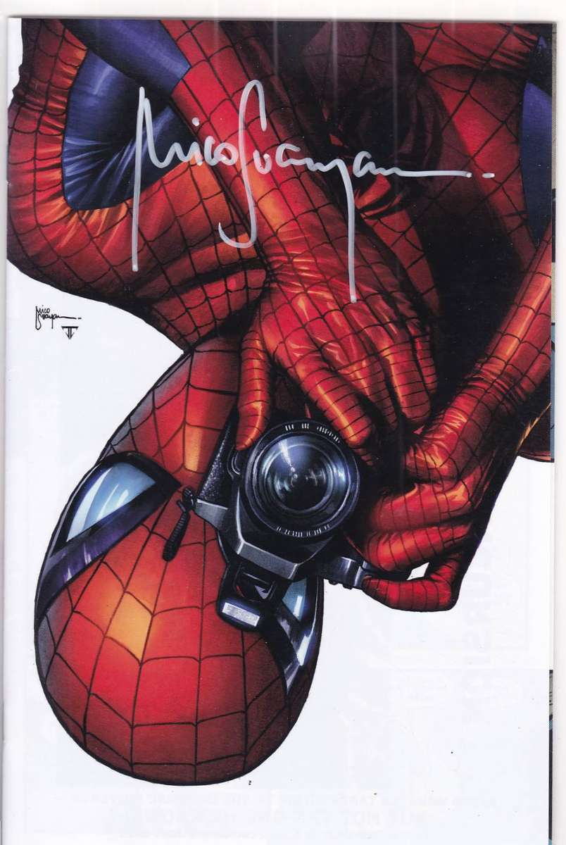 AMAZING SPIDER-MAN #1 MICO SUAYAN C2E2 SECRET DROP SIGNED