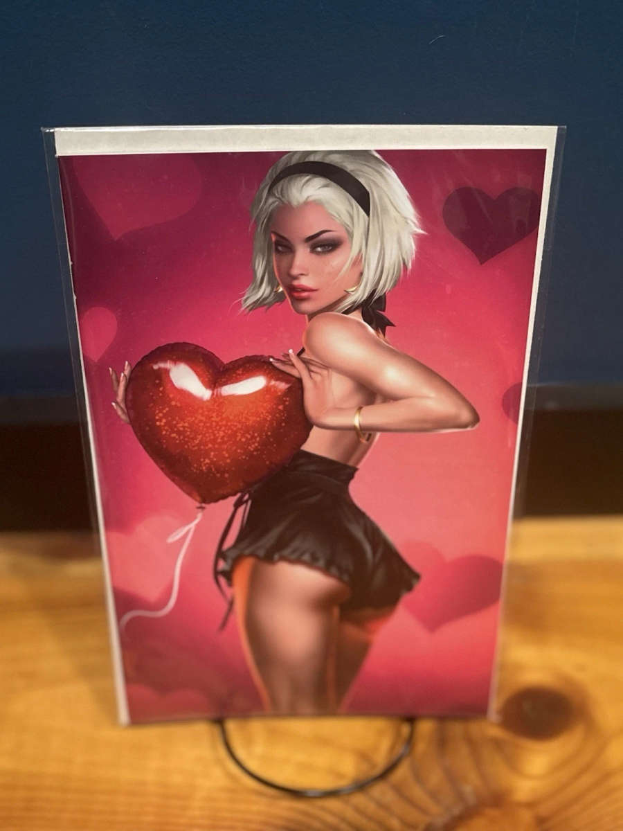 RARE SABRINA ARCHIE VALENTINES SPECTACULAR #1 JOSH BURNS Virgin LTD 250