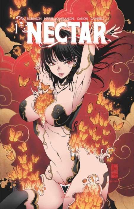 Nectar Issue # 1 - 2nd print/ce 2nd Printing Comics Elite Godtail Variant
