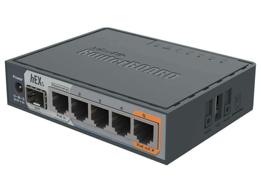 MikroTik hEX S Dual Core Router 5xGE 1xSFP