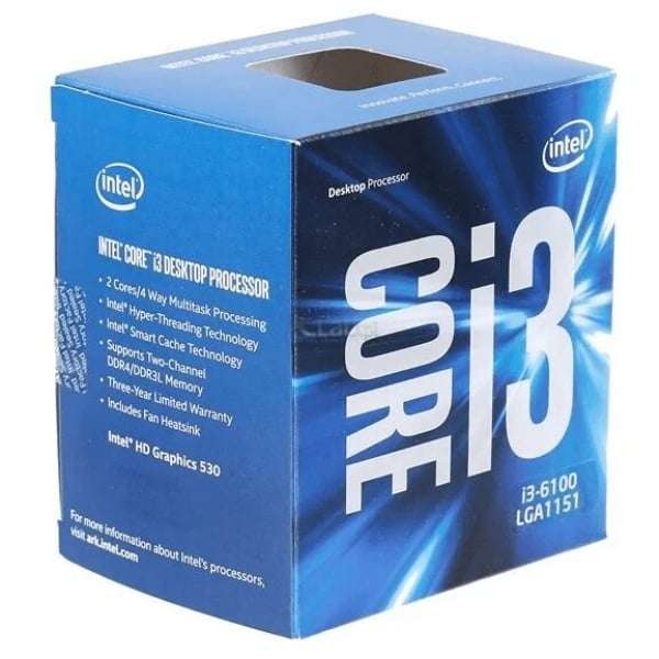 Intel Core i3-6100 6th Gen Skylake Processor Preowned