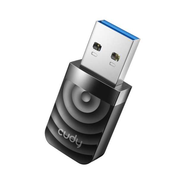 Cudy 1300Mbps AC1300 High Gain WiFi USB3.0 Black