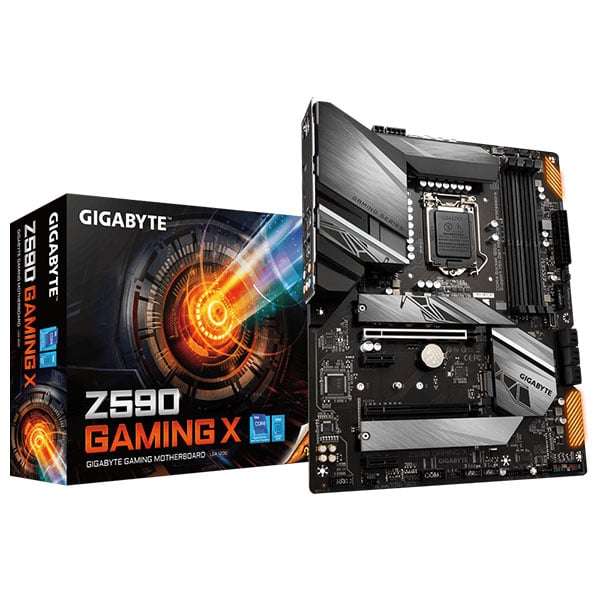 Gigabyte Z590 GAMING X Intel Z590 Rocket Lake LGA1200 ATX Desktop Motherboard Unboxed
