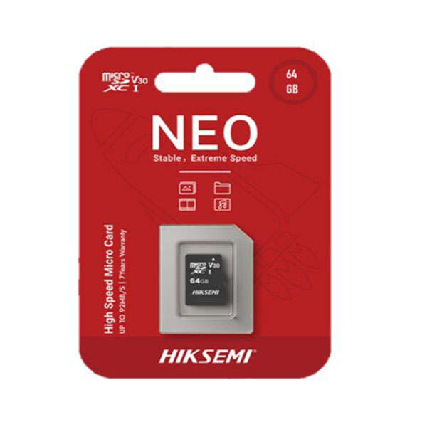 Hiksemi C1 64GB - SDXC Consumer Micro SD Card with Adapter