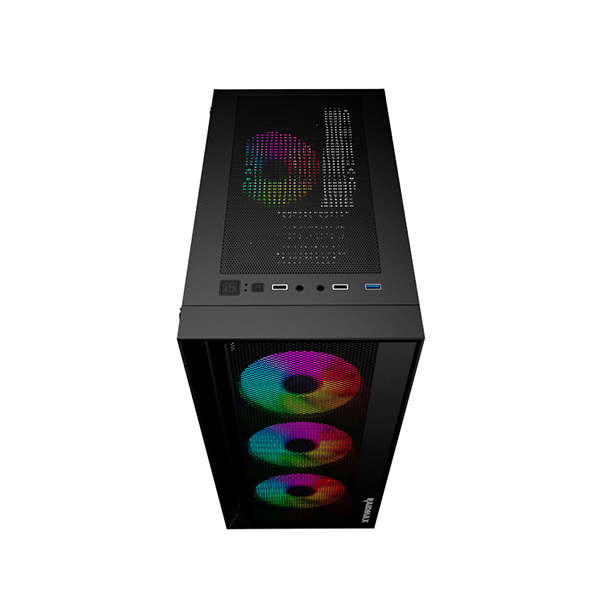 Raidmax Vector V100 ATX ARGB Gaming Chassis  Black