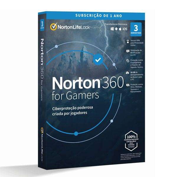 Norton 360 for Gamers AF 1 User 3 Devices Anti-virus