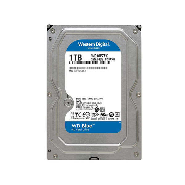 Western Digital WD10EZEX Blue 1TB 7200rpm SATA 6Gb/s 64MB Cache 3.5 Inch Internal Hard Drive