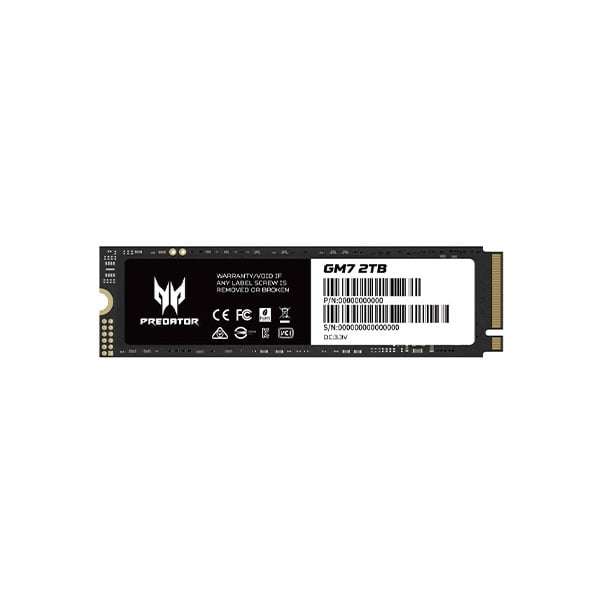 Acer Predator GM7 2TB NVME PCIe 4.0 M.2 BL.9BWWR.119 Solid State Drive