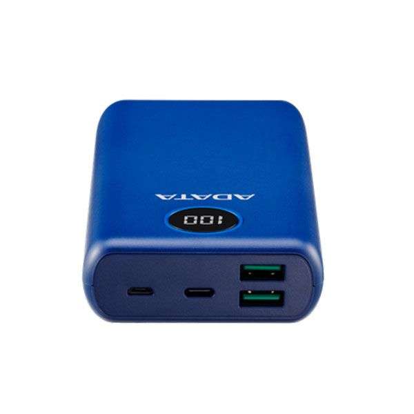 ADATA P20000QCDL  20,000mAh Fast Charging Power Bank Blue