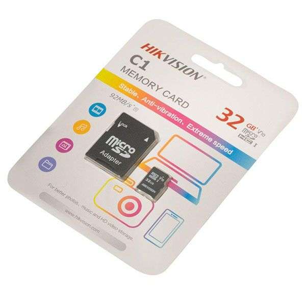 Hiksemi® C1 32GB-SDHC Consumer Micro SD Card with Adapter