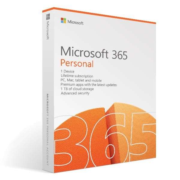 Microsoft ESD 365 Personal All Lang Annual Subscription Downloadable License Key