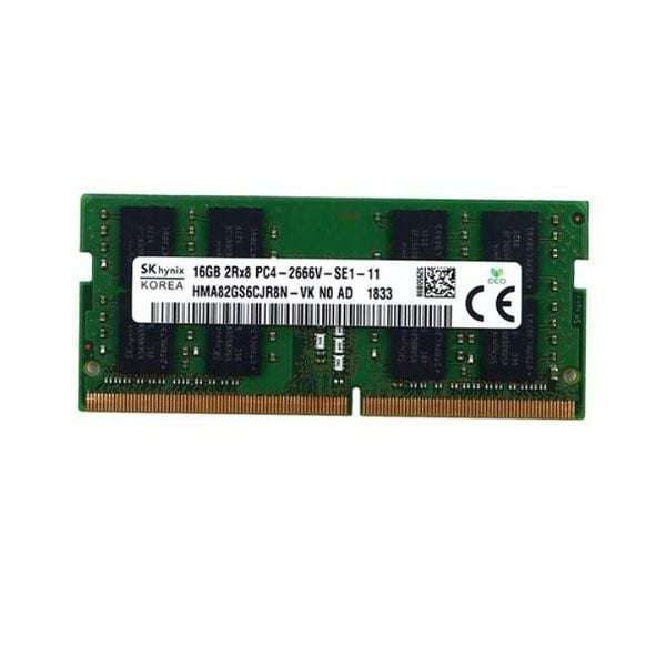 SK Hynix HMA82GS6CJR8N-VK 16GB 2666V PC4 2Rx8 OEM Sodimm Laptop Memory