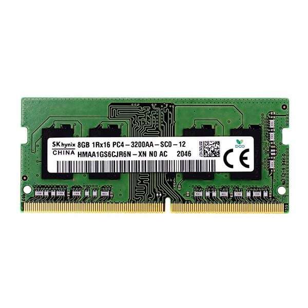 SK Hynix HMAA1GS6CJR6N-XN 8GB 3200AA PC4 1Rx16 OEM Sodimm Laptop Memory