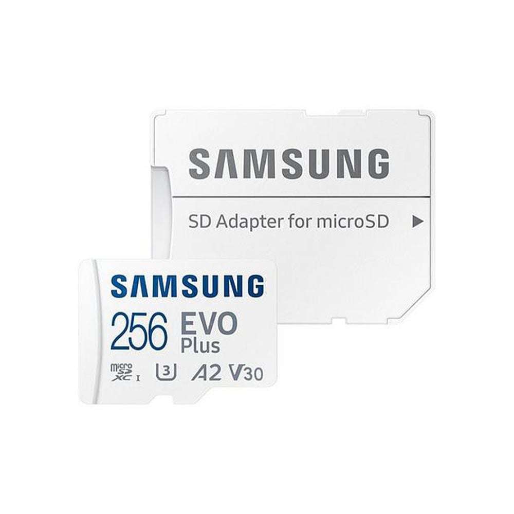 Samsung Evo Plus 256GB MicroSD + SD Adapter Preowned