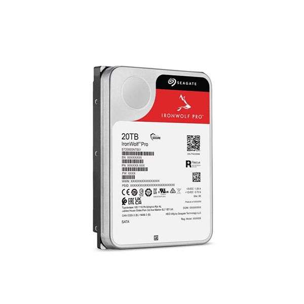Seagate Ironwolf Pro 20TB ST20000NT001 3.5'' Hard Disk Drive