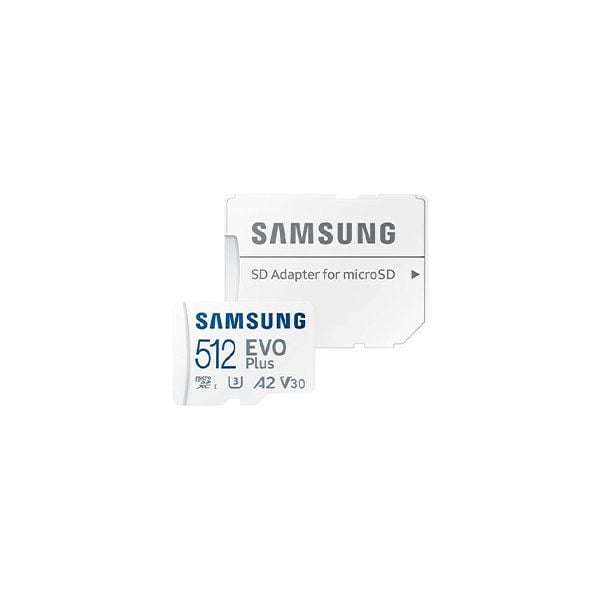 Samsung 512GB Evo Plus MicroSD + SD Adapter Preowned