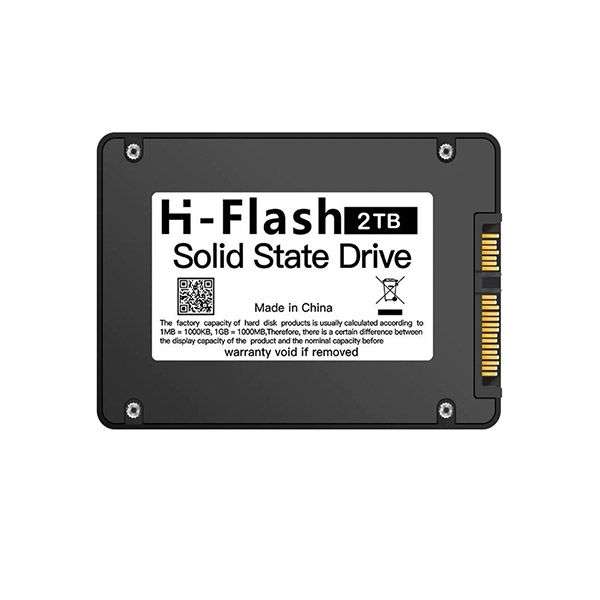 H-Flash 2TB SSD, 2.5 Inch, SATA III Solid State Drive Preowned
