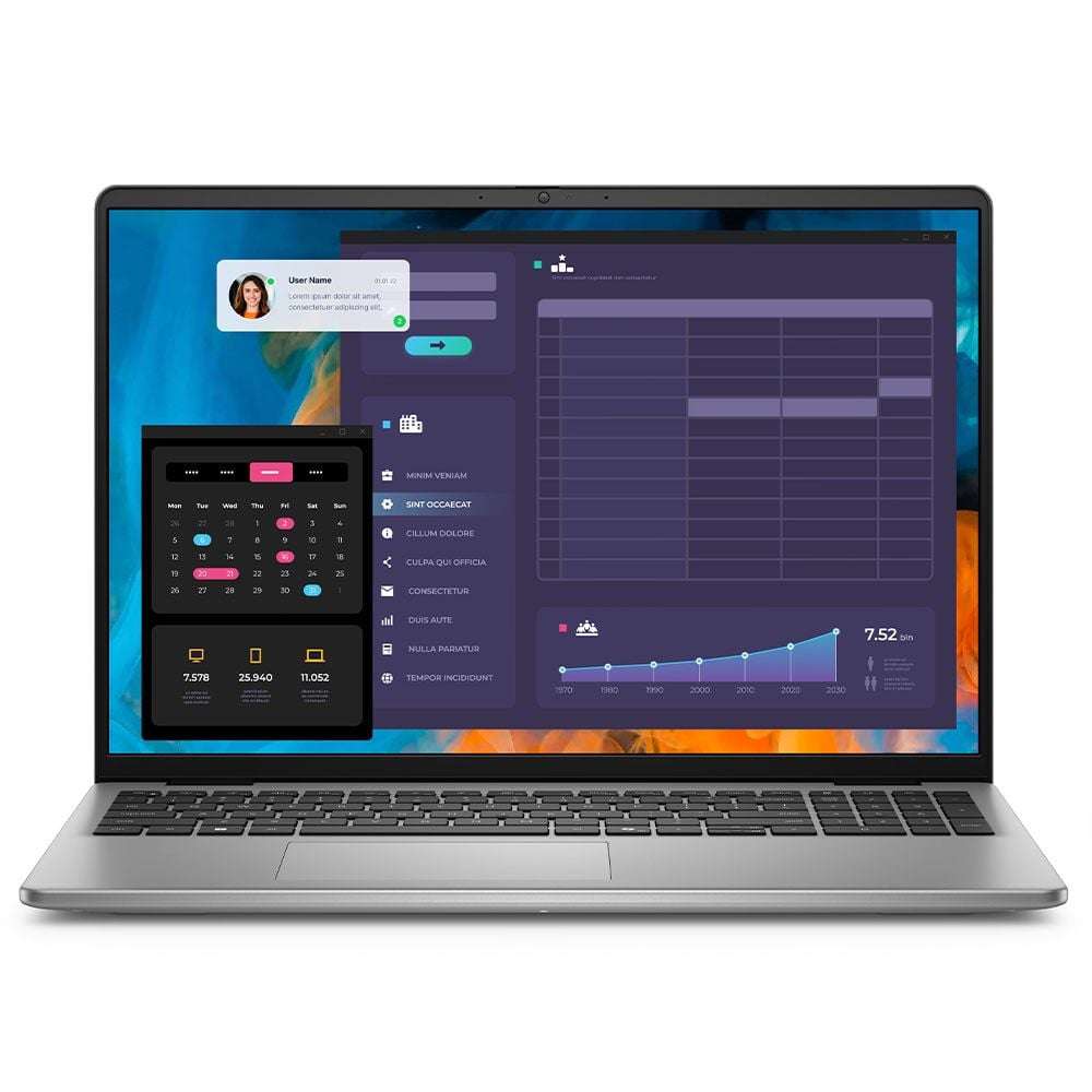 Dell Vostro 5640 16-inch FHD+ Core 5 120U 16GB RAM 512GB SSD Win 11 Pro Unboxed Laptop