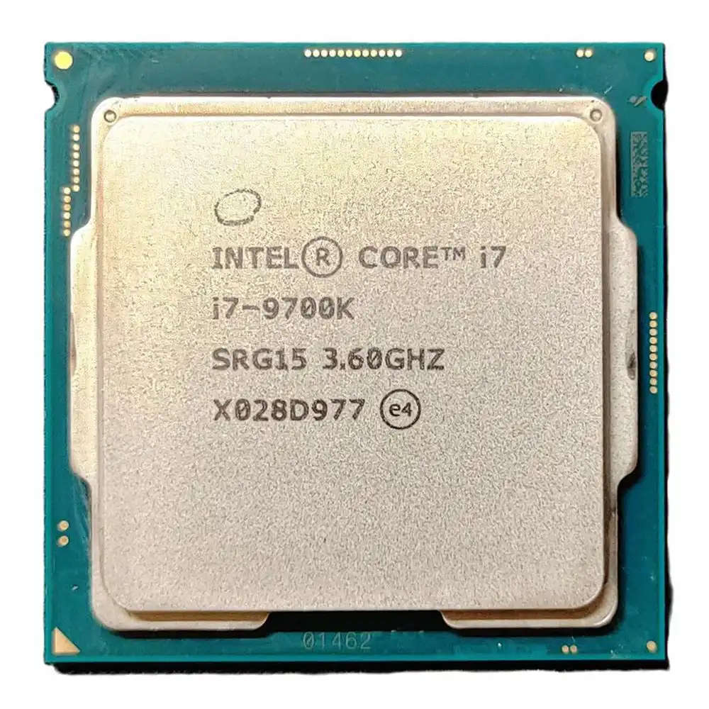 Intel Core i7-9700K 12M Cache, up to 3.60 GHz Desktop Processor Preowned