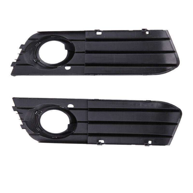 Fog Light Bumper Grille Pair Set Fit For Audi A4 A4L B8 2009-2012 Mesh Grill