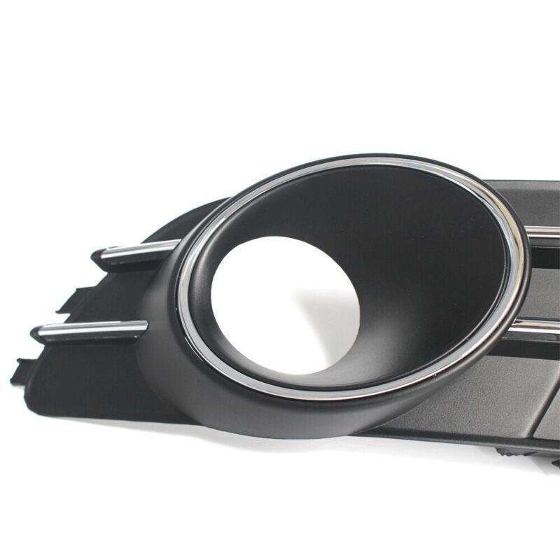 Pair Of Car Front Lower Bumper ACC Grille fit for Audi A6 C7 2012-2015