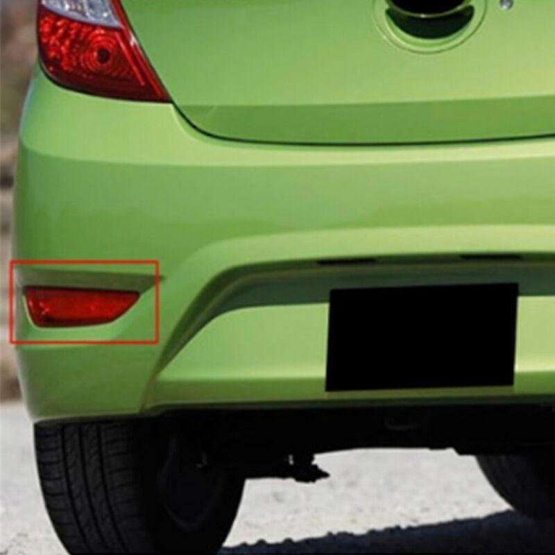 Rear Bumper Reflector Light For Hyundai Accent 2008-2015 Pair