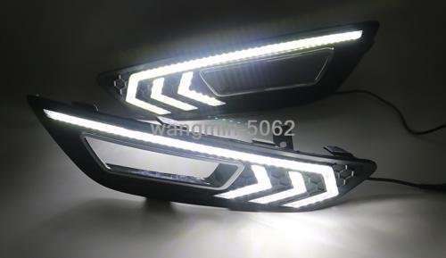 Fog light Daytime Running Light DRL LED Day Light For 2015-2018 Ford Focus