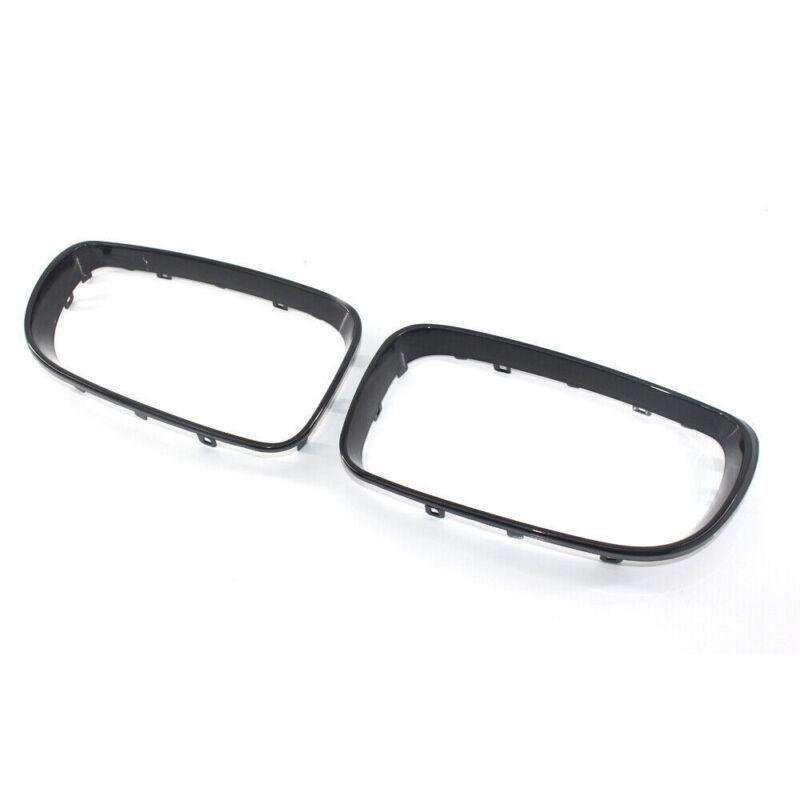 2x Front Grille Surrounds Cover For BMW 1 Series E81 E82 E87 E88 2008-2011 Grill