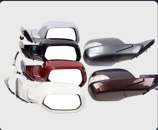 Side View Mirror Assembly 11 Pins Silver Left For 2011-2016 Honda Crosstour