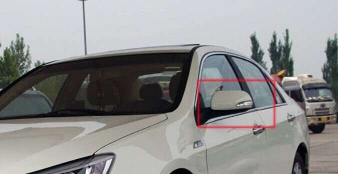 For 11-18 BYD G6 Side View Mirror Assembly 15 Pins Power Folding Left White