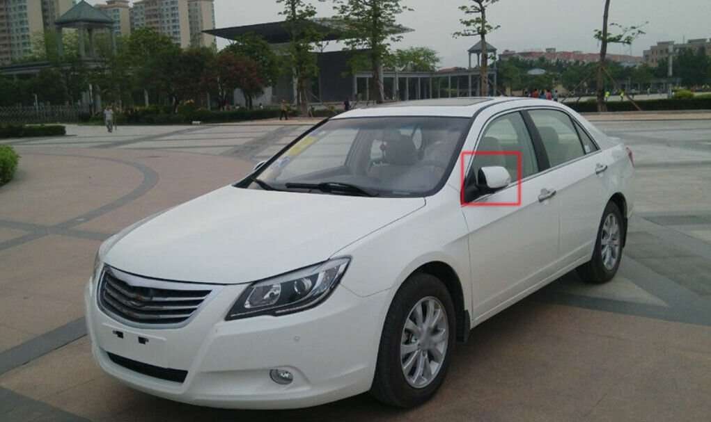 For 11-18 BYD G6 Side View Mirror Assembly 15 Pins Power Folding Left White