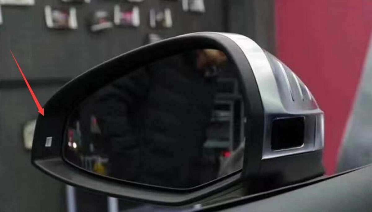 Left Side Front Side Mirror Housing Frame 1PC For 2017-2021 Audi A4 B9 Wagon