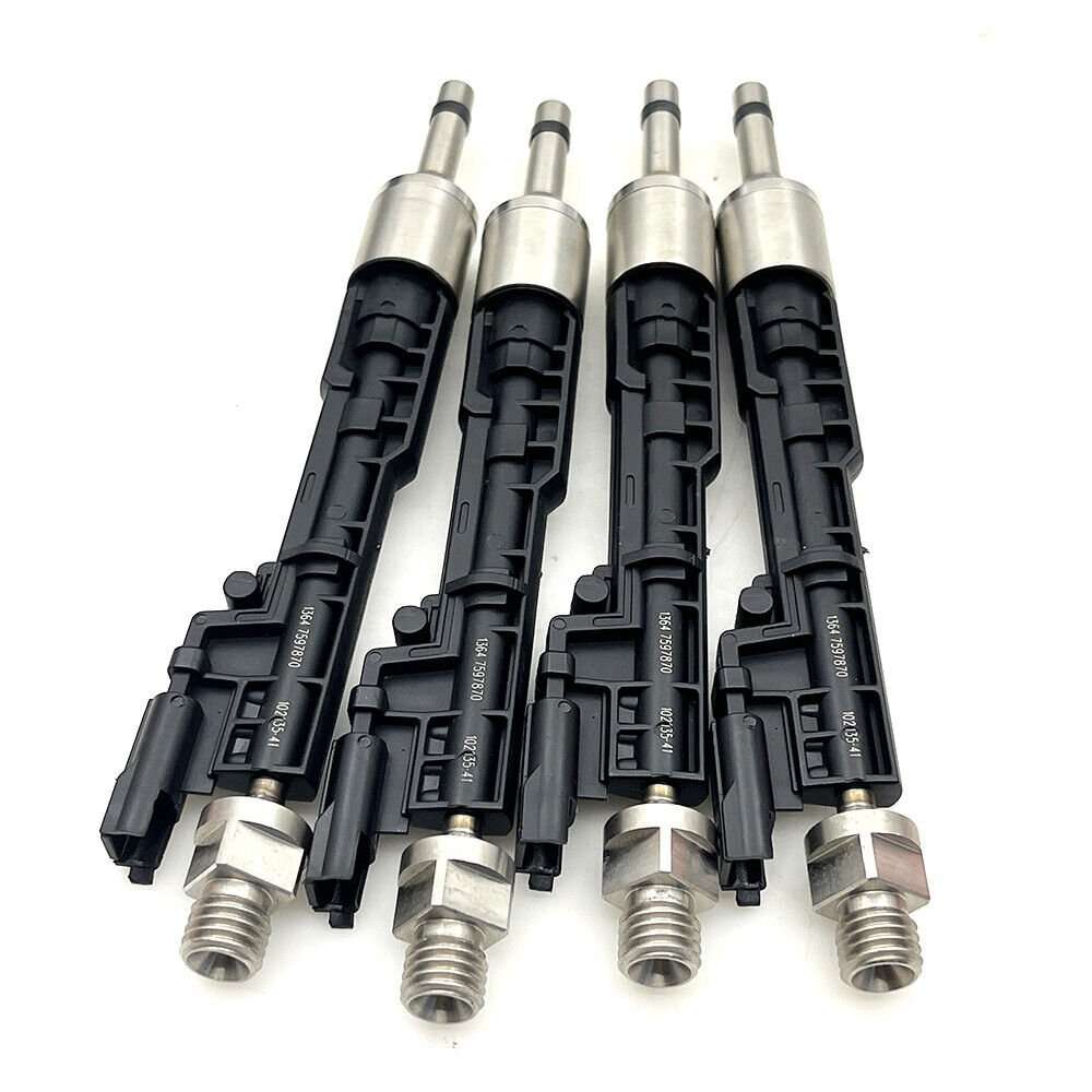 4x Fuel injector Compatible BMW 135i 535i 640i 740i X1 X3 X5 X6 3.0L 13647597870