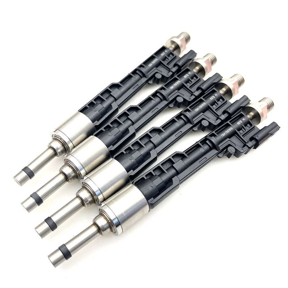 4x Fuel injector Compatible BMW 135i 535i 640i 740i X1 X3 X5 X6 3.0L 13647597870