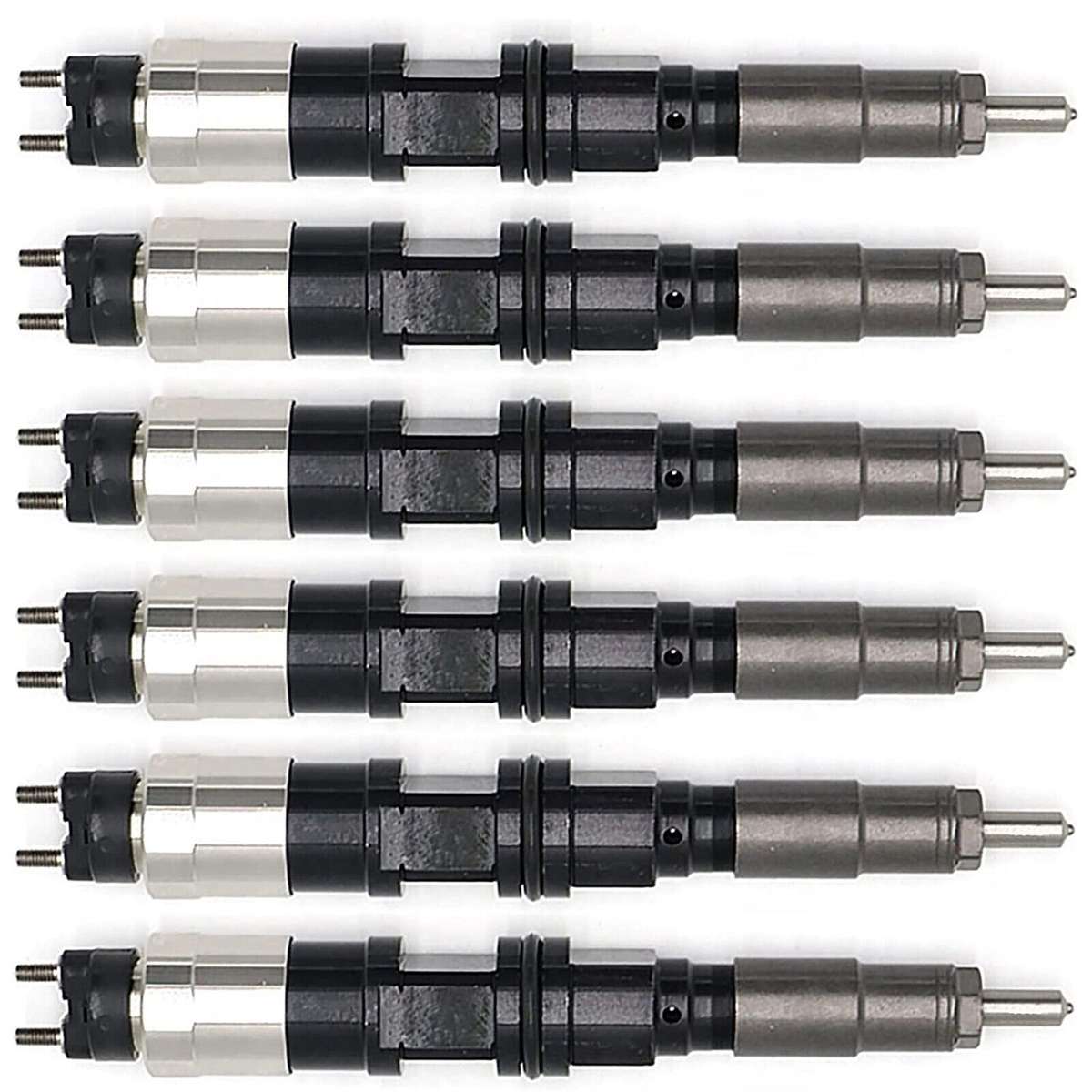 6X Fuel Injector 0950005050 RE520334 Compatible John Deere 6320 6420 4.5L 6.8L