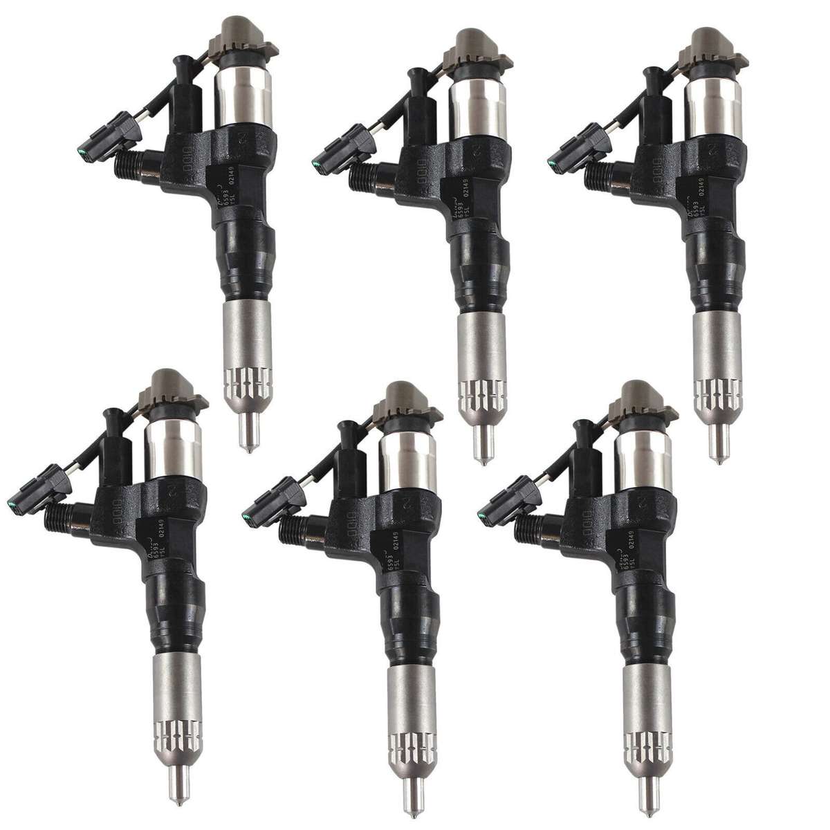 Diesel Injector Compatible with Hino J08E Kobelco SK350-8 4.0L 5.0L 23670-E0010