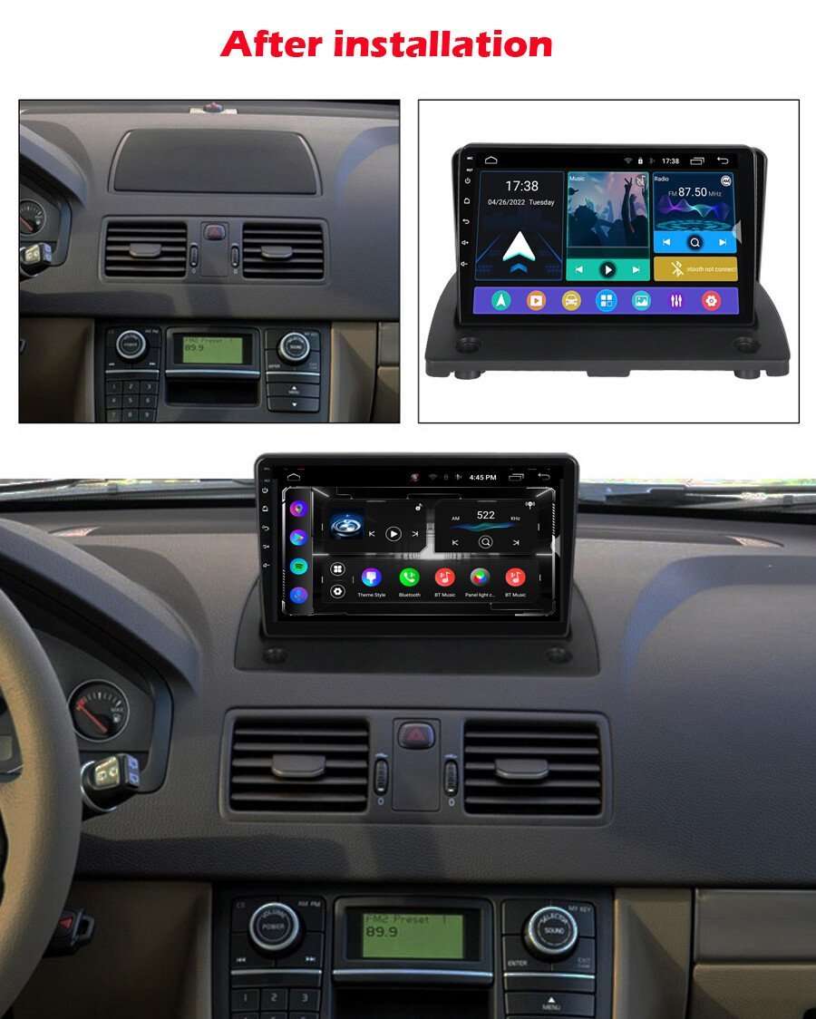 9" for Volvo XC90 2002-2014 DAB Car Radio Android GPS Sat Navi BT CarPlay 4+64GB