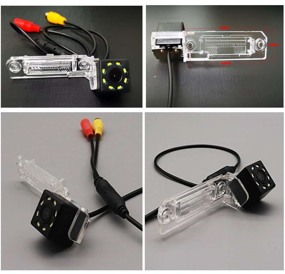 Auto Rear View Camera For VW Caddy Passat Golf Multivan T5 Transporter