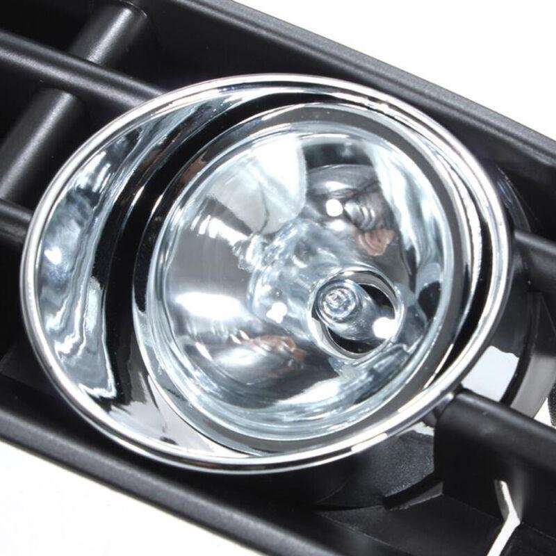 Car BUMPER GRILLE FOG LIGHT Fit FOR VW JETTA BORA 99-04 Clear Lens