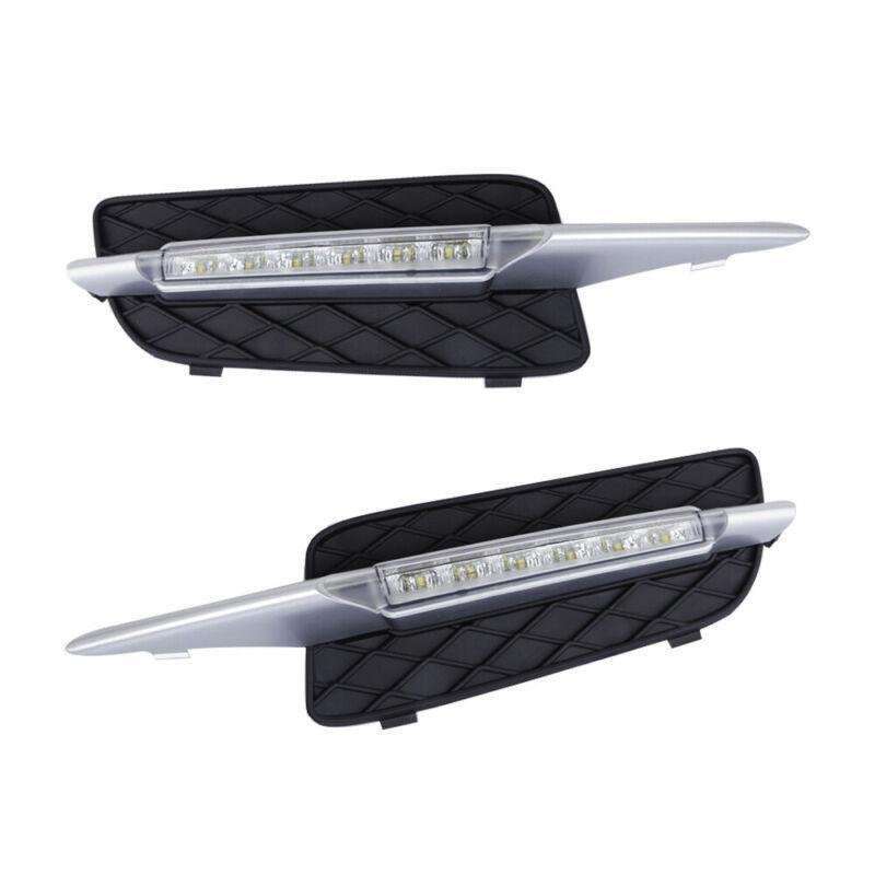 LED DRL Daytime Running Fog Light Lamps Fit For BMW X5 E70 2007-2010