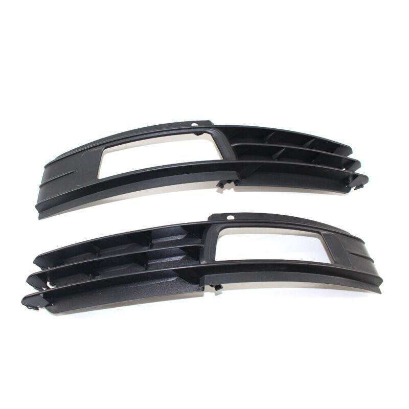 Front Bumper Fog Lights Lamp Grille Set Fit for AUDI A6 C6 4F 09-11