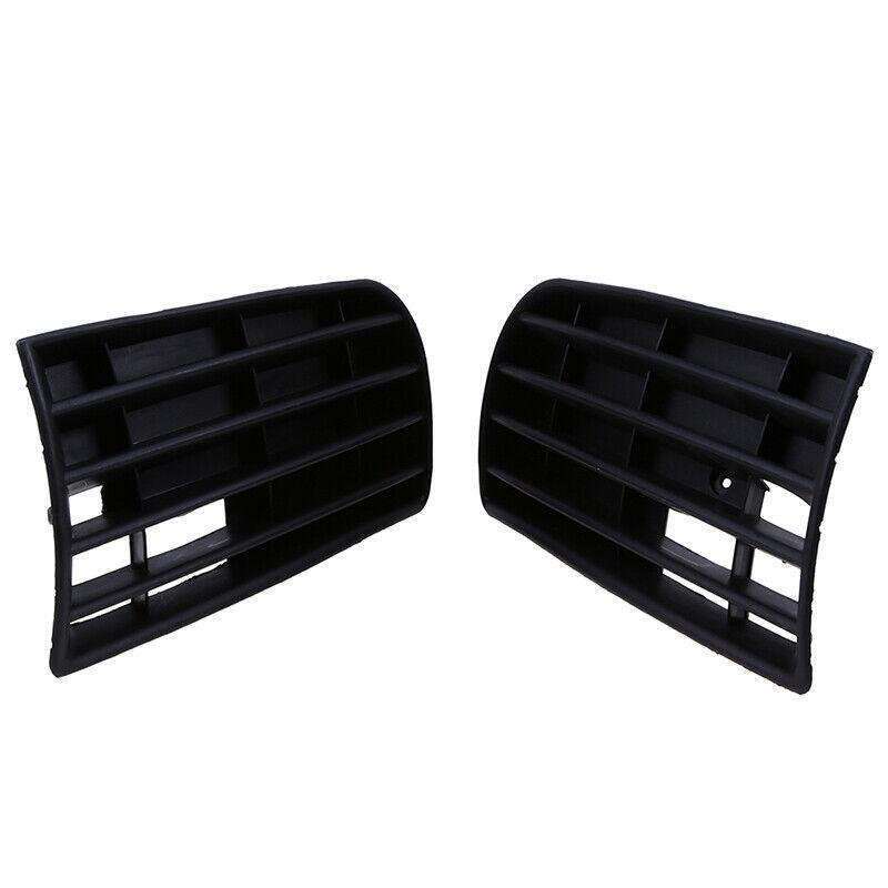Front Bumper Grille Fog Light Trim Cover For Volkswagen VW Golf 5 2004-2009 Pair