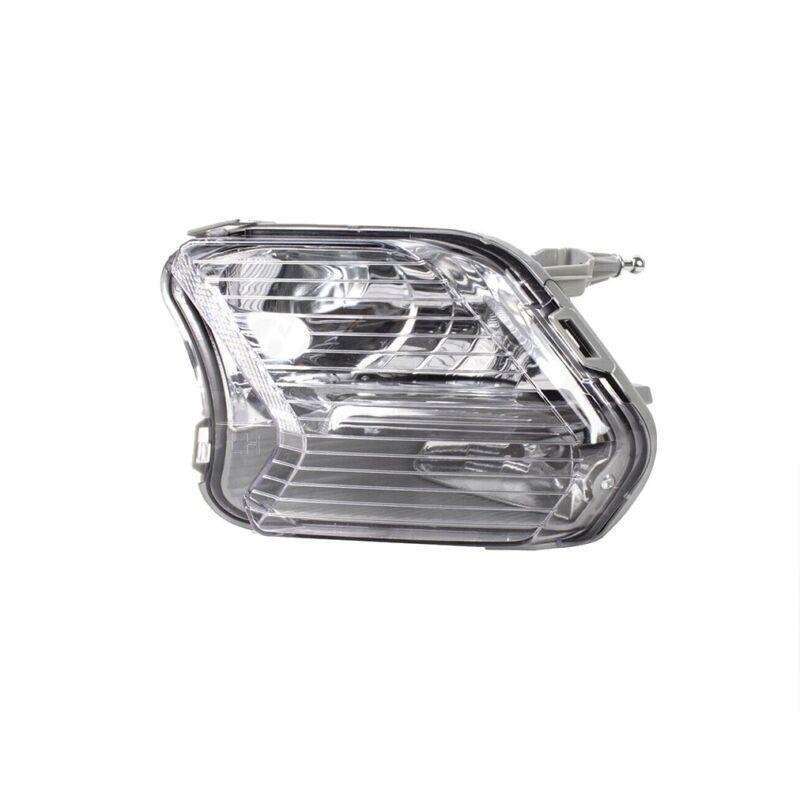 Front Bumper Fog Lights Lamp Black Cover For Ford Escape Kuga 2017-2019 Pair